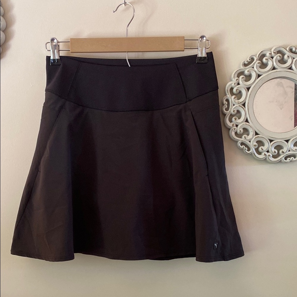 Puma Jet Black Mini Skirt